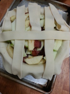 bacon apple pie